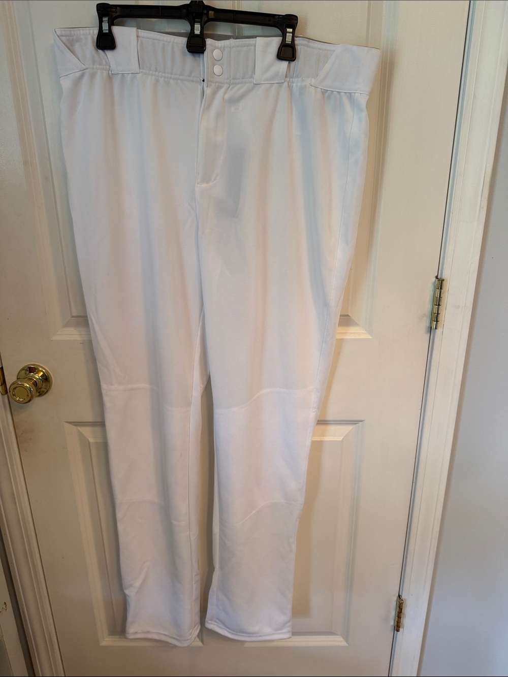 Adidas White Athletic Baseball Pants